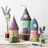 Lavender Houses  Felt Craft Kit