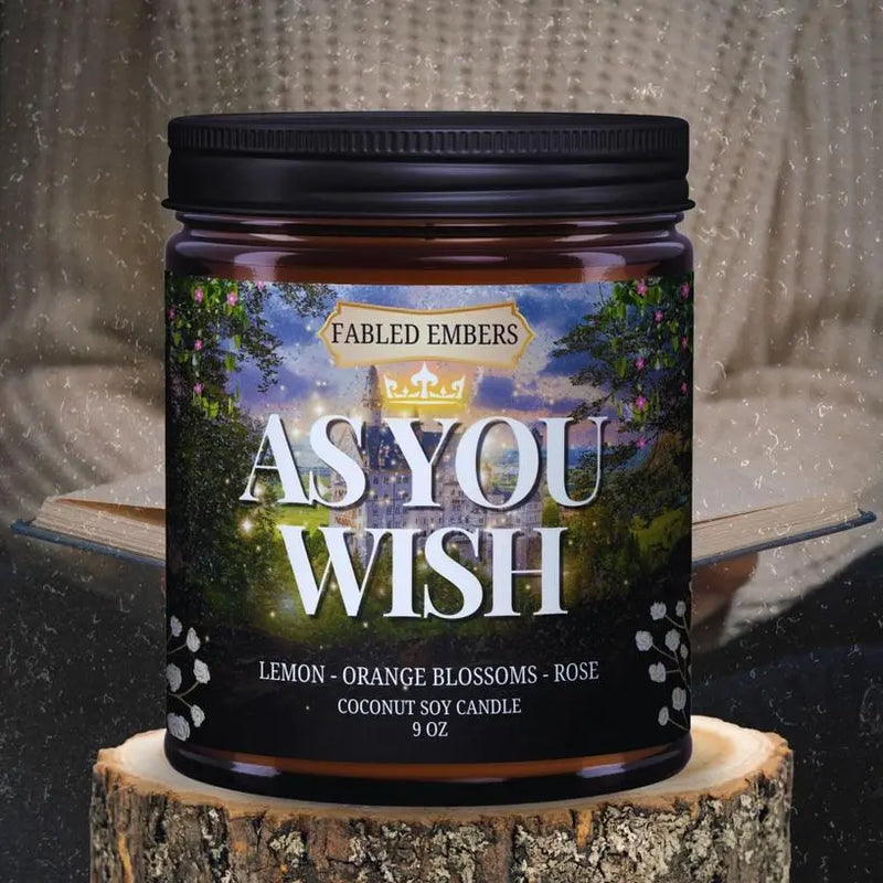 As You Wish - Nostalgic 9 oz Coconut Soy Wax Candle