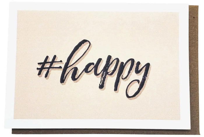 #Happy Greeting Card