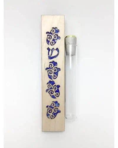Hamsa Wedding Shards Mezuzah