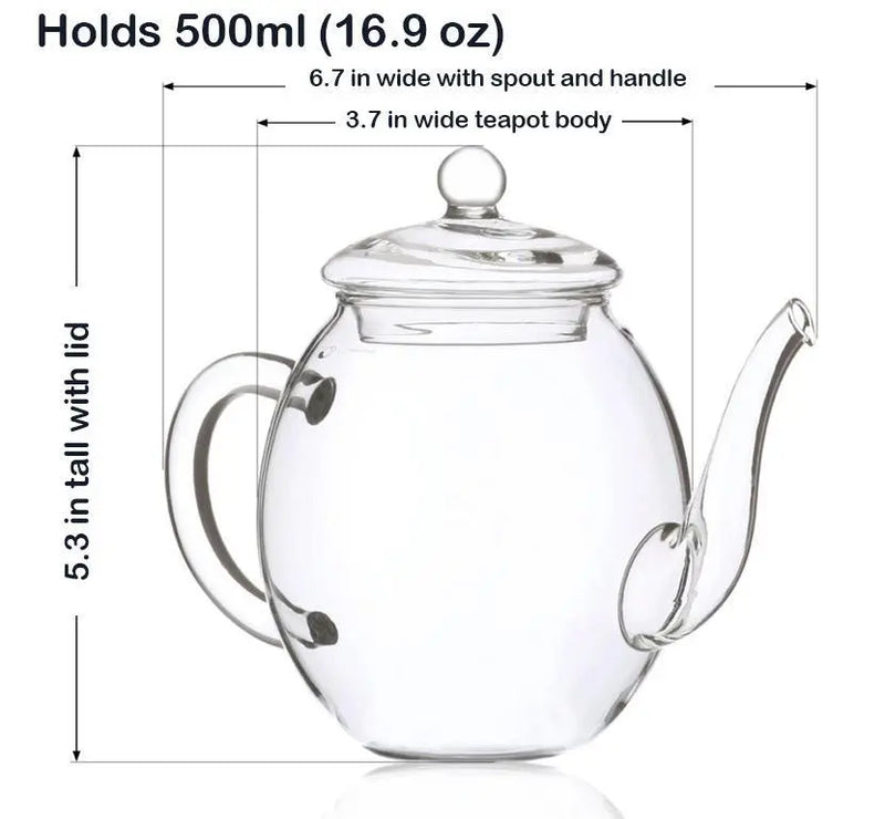 500 ml Glass Teapot