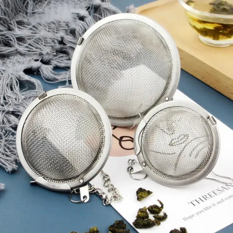 Stainless Steel Tea Balls Without Packaging
