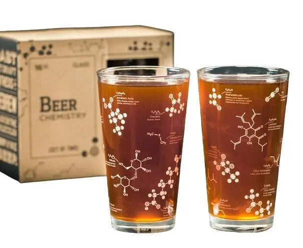 Chemistry of Beer Pint Glasses
