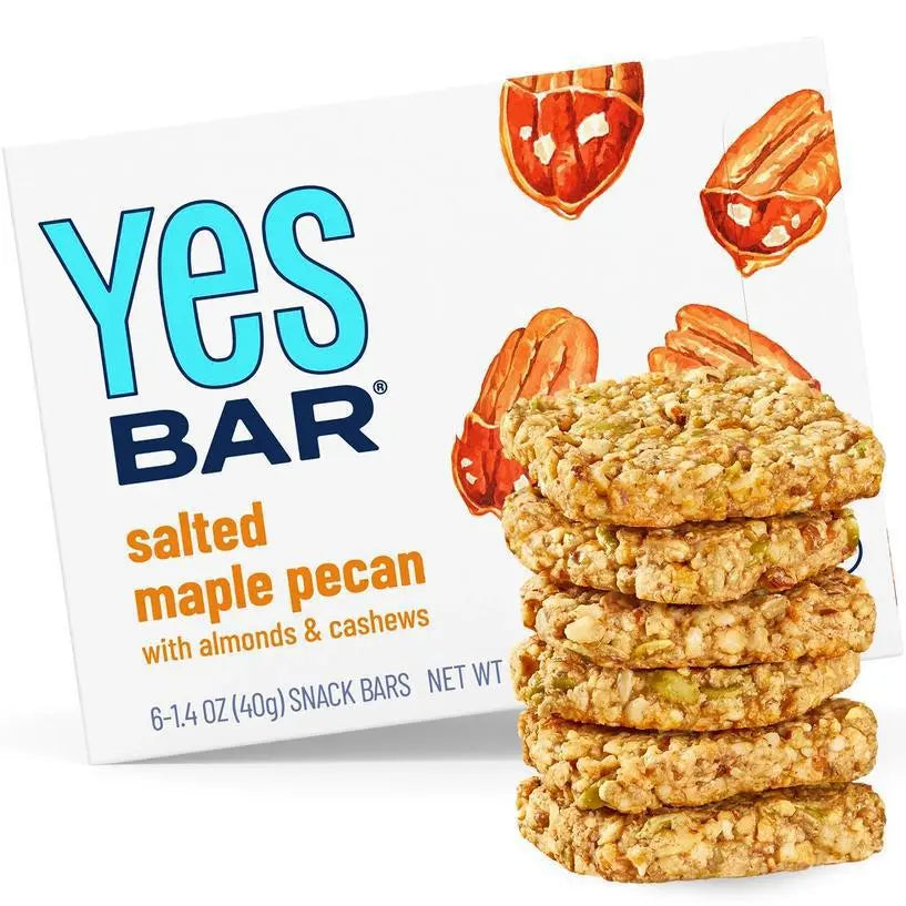 Salted Maple Pecan Yes Bar