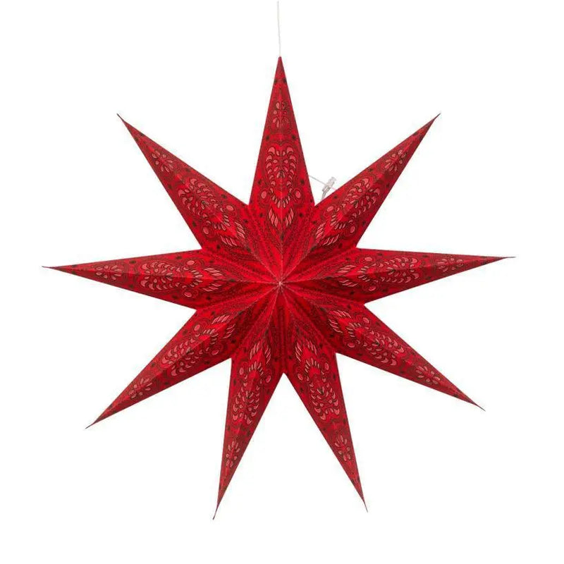 Phoenix Red Paper Star Lantern
