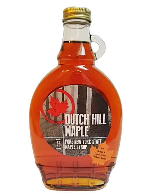 12 oz Maple Syrup Flask Bottle