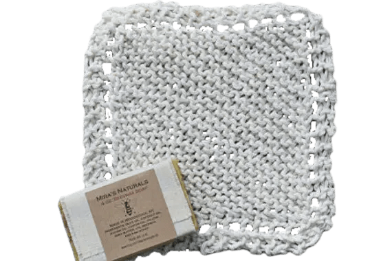 100% Cotton Washcloth - My SensibiliTeas - spa cloth from Mira's Naturals