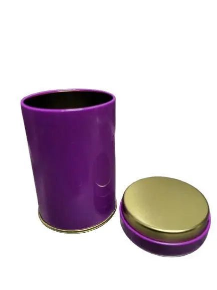 100 Gram Round Tea Tin - My SensibiliTeas - tea tin from SensibiliTeas