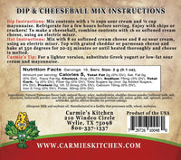 Spinach Parmesan Dip and Cheeseball Mix