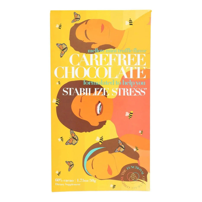 Carefree Chocolate - Stress & Anxiety Formula - Mellow Mint