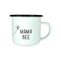 12 oz Enamel Mama Bee Mug - My SensibiliTeas - enamel mug from Sister Bee's