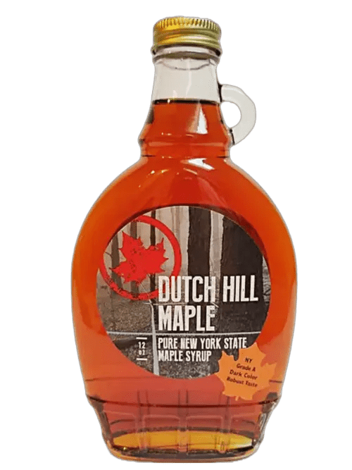 12 oz Maple Syrup Flask Bottle - My SensibiliTeas - New York State Maple Syrup from Dutch Hill Maple