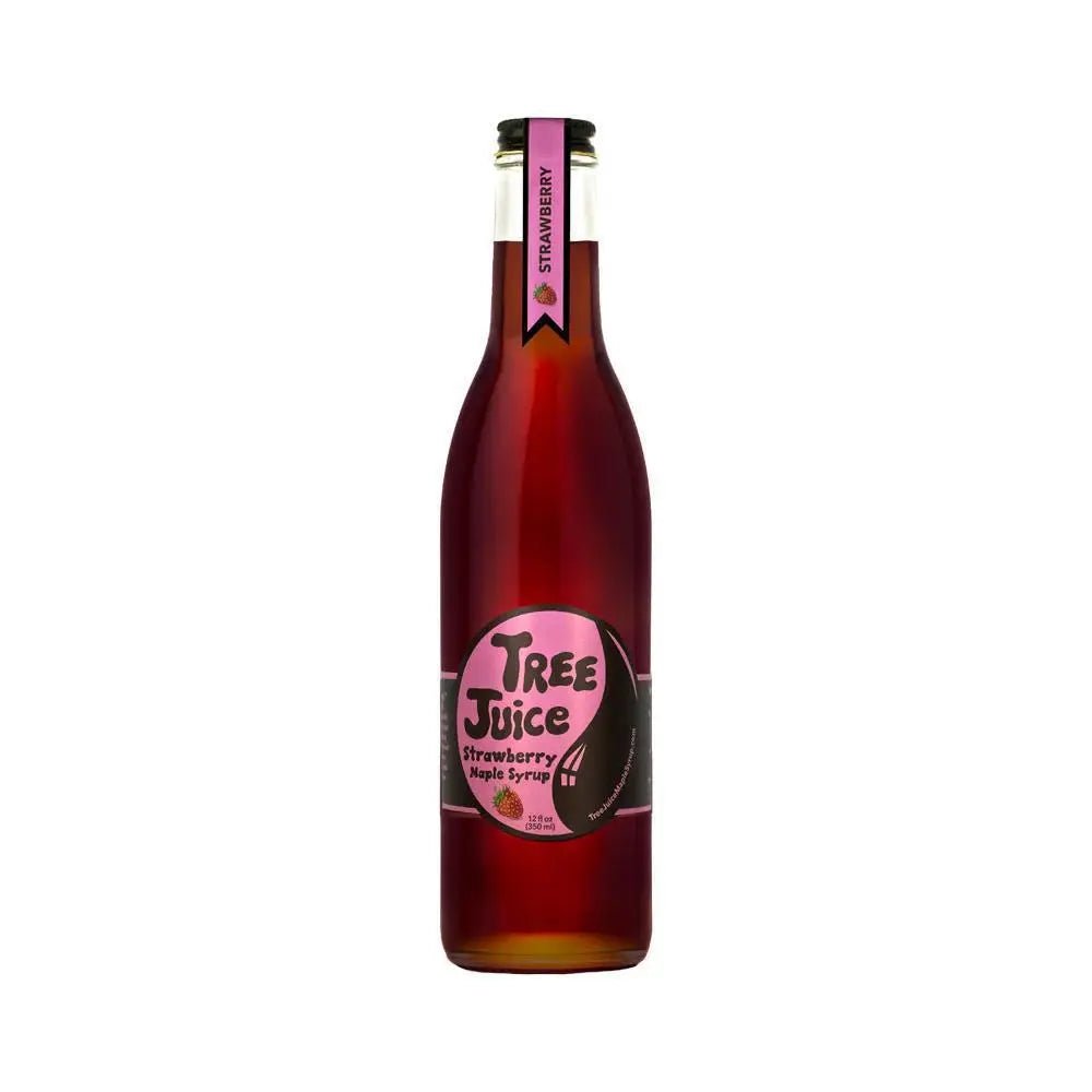 12 oz. Strawberry Tree Juice - My SensibiliTeas - New York Maple Syrup from Tree Juice
