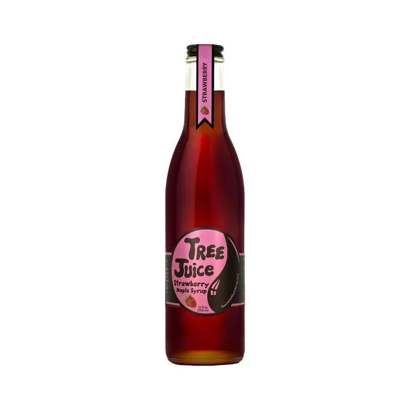 12 oz. Strawberry Tree Juice - My SensibiliTeas - New York Maple Syrup from Tree Juice