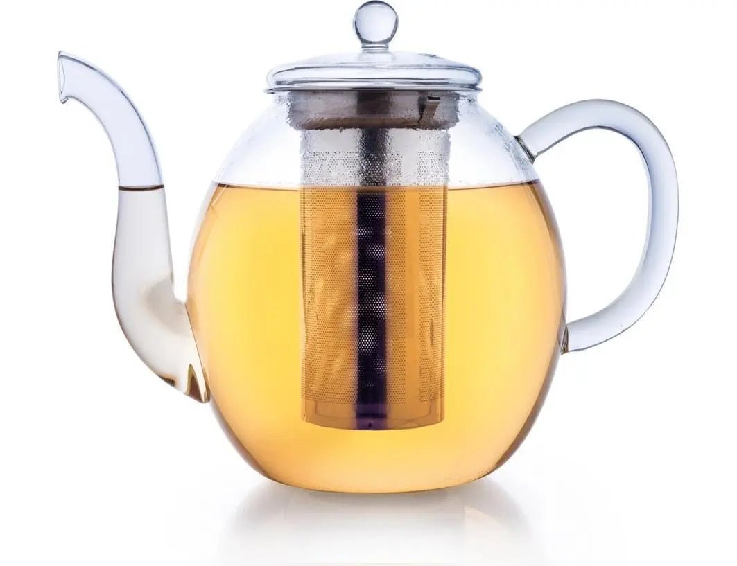 1.5L Glass Teapot with Infuser - My SensibiliTeas - glass teapot from Creano