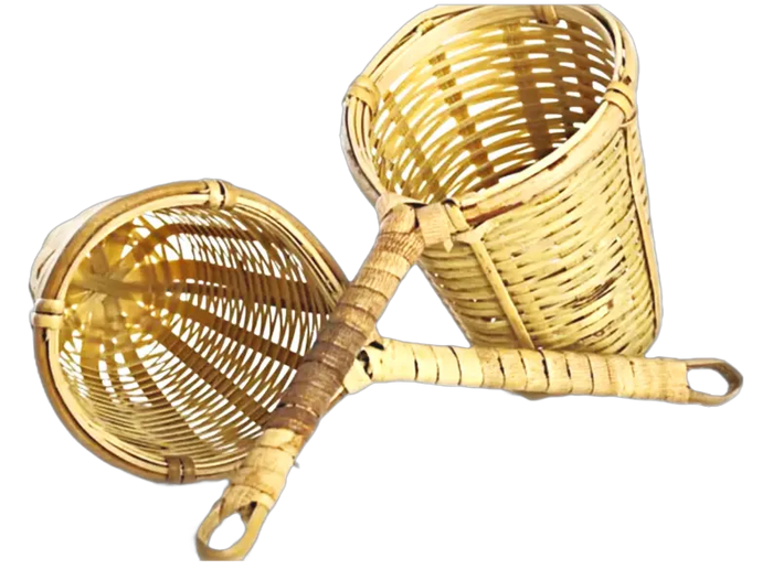2.5 inch bamboo strainer