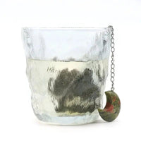 2 - Inch Tea Infuser with Moon Charm - My SensibiliTeas - Crystal Moon Tea Ball Infuser from SensibiliTeas