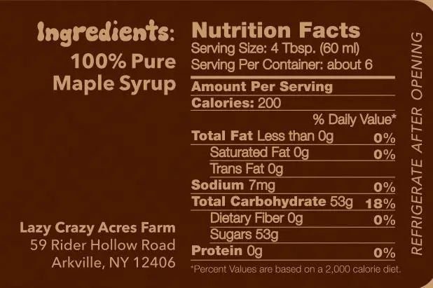 2 oz Tree Juice Maple Syrup - My SensibiliTeas - New York Maple Syrup from Tree Juice