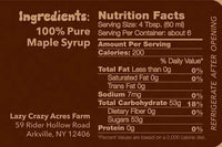2 oz Tree Juice Maple Syrup - My SensibiliTeas - New York Maple Syrup from Tree Juice