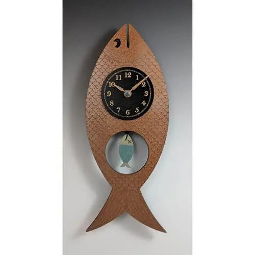 Wanda Pendulum Clock in Cooper