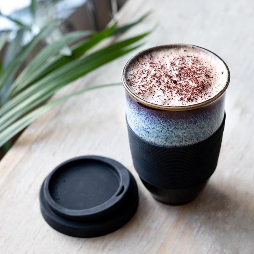 Monsoon 12 oz Ceramic Travel Mug