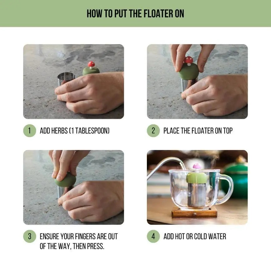 2D Dog Floating Tea Infuser - My SensibiliTeas - tea infuser from Float2Infuse Tea Infuser