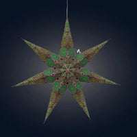Kaleidoscope Star Lantern - 7 Point, 23 inch