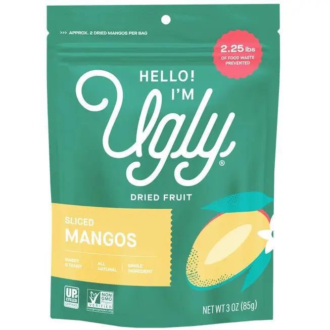 3 oz Dried & Sliced Mangos - My SensibiliTeas - dried fruit from Hello! I'm Ugly