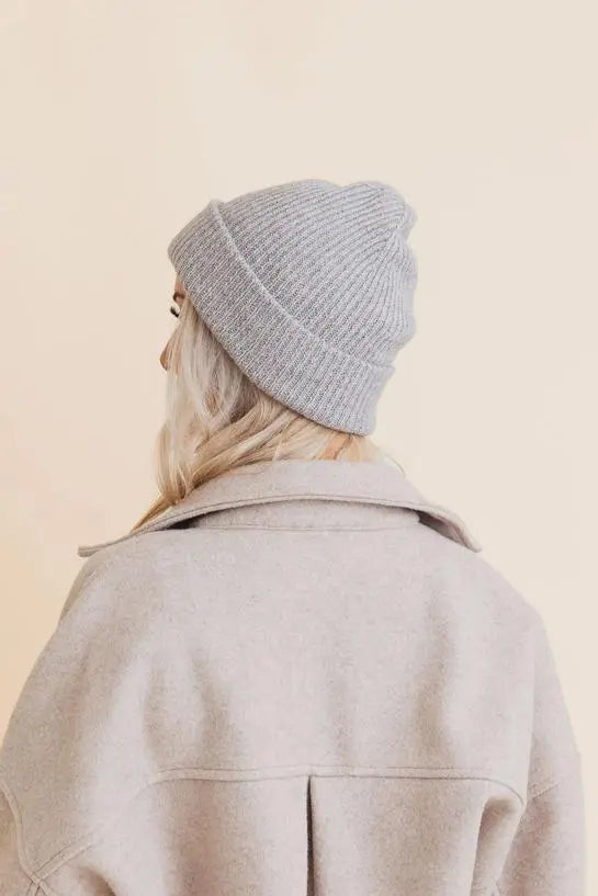 Recycled Yarn Winter Beanie - Eco-Conscious Style