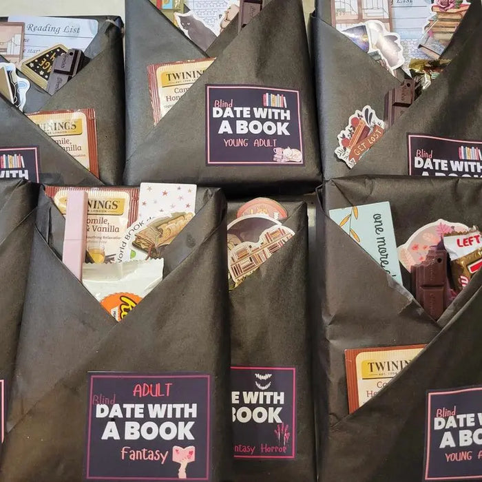 Random Blind Date with a Book with Merch