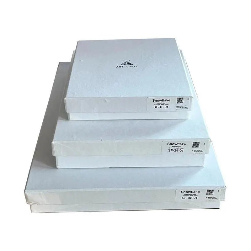 32 Inch Cream with Gold Snowflake Lantern Light - My SensibiliTeas - home decor from Artschatz