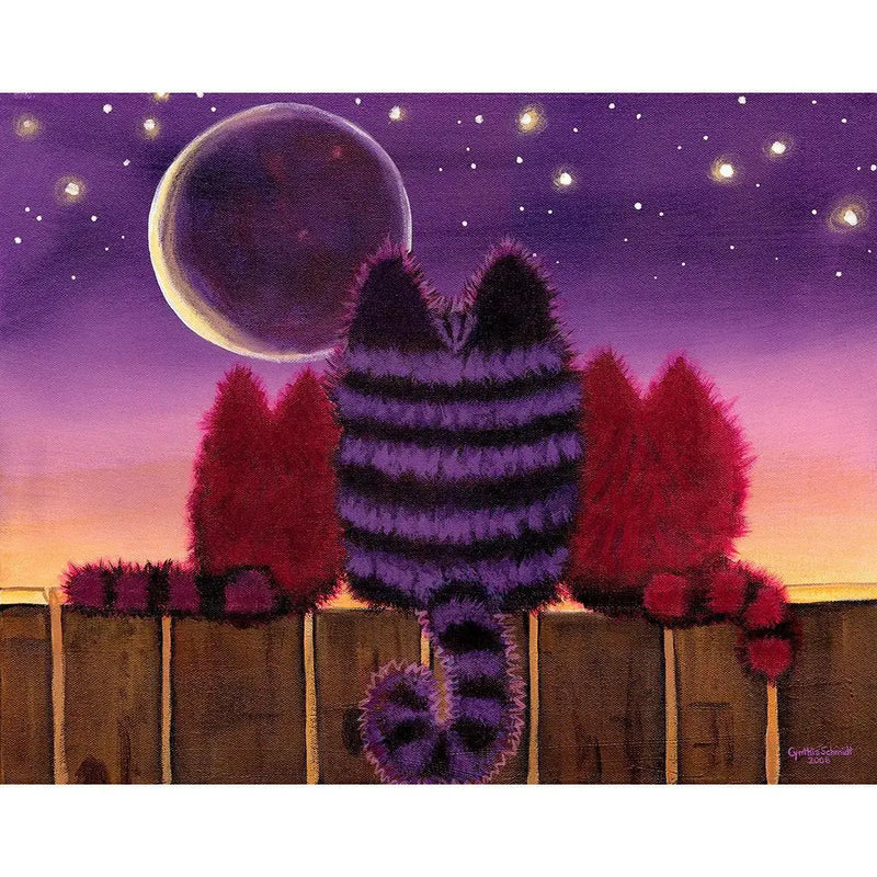 Moon Gazers Matted Print