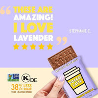 Lavender Vanilla Coffee Chocolate Bar