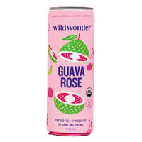 Guava Rose Sparkling Probiotic and Prebiotic