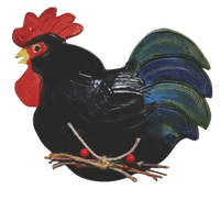 Ceramic Chicken Hanging