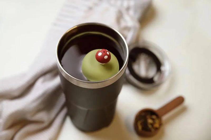 Red Mushroom Floating Tea Steeper