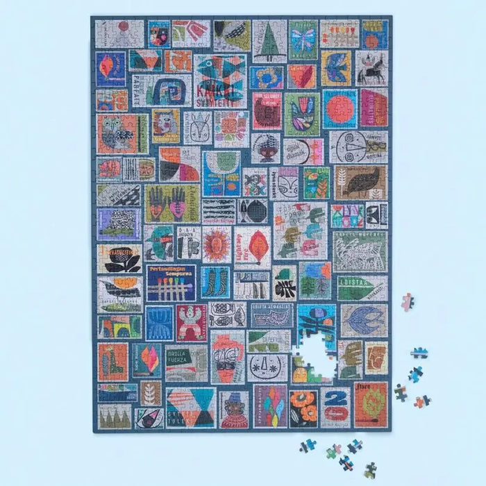 Vintage Matchbooks 1000 Piece Puzzle