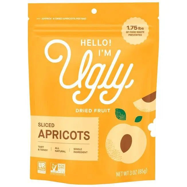 3oz Dried & Sliced Apricots - My SensibiliTeas - dried fruit from Hello! I'm Ugly