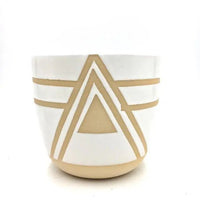4" Wonky Prism Plant Pot/Planter - My SensibiliTeas - handmade planter from Ruby Farms Pottery