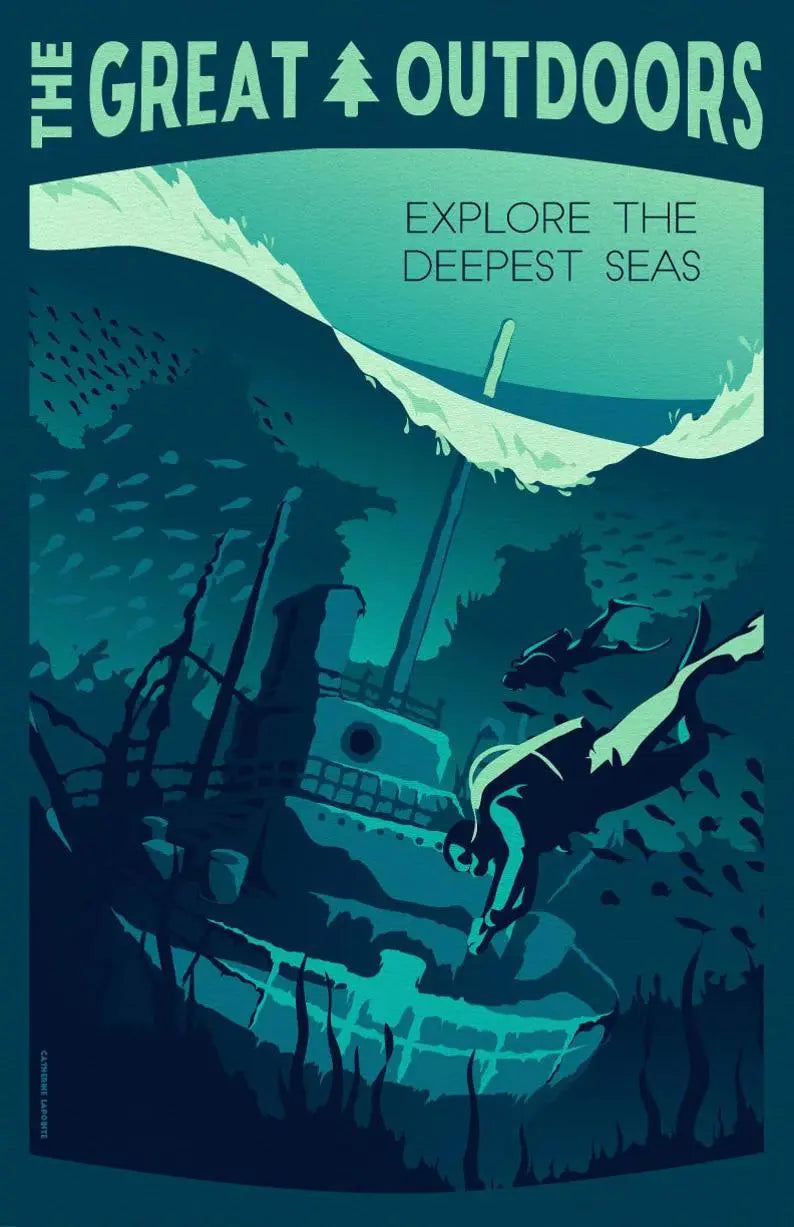 11x17 Great Outdoors Poster
