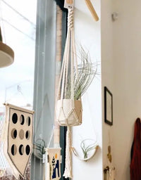 Barrel Braid Macramé Plant Hanger