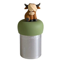 Highland Cow Floating Tea Steeper