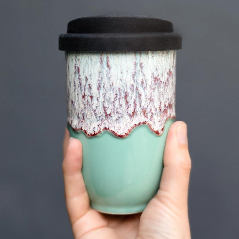 Nebula 12 oz Ceramic Travel Mug