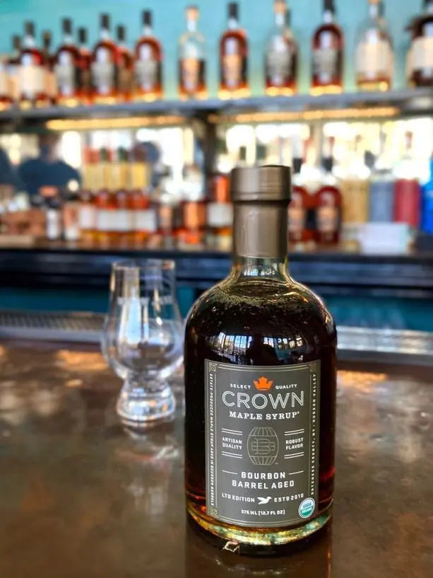 Organic Bourbon Barrel Aged Maple Syrup