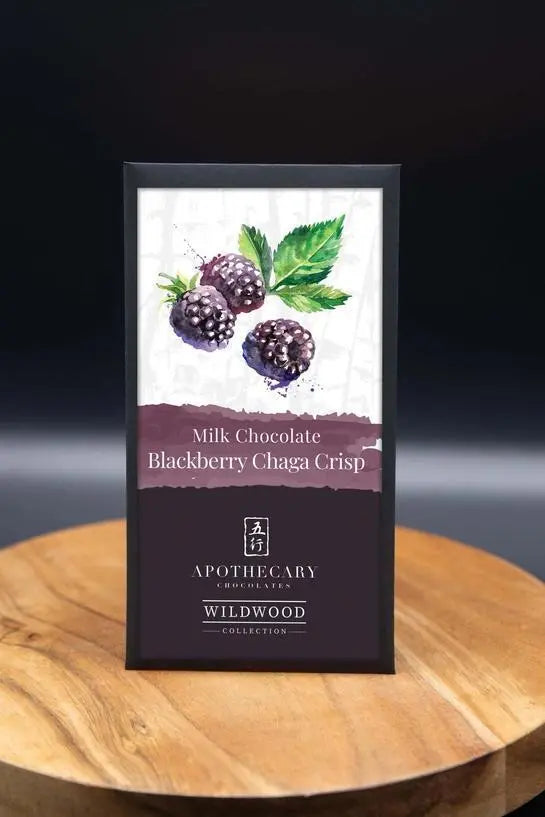 Milk Chocolate Blackberry Chaga Crisp