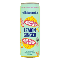 Lemon Ginger Sparkling Antioxidant Drink