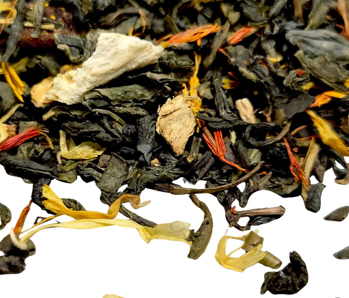 Ginger Orange Peach Green Tea