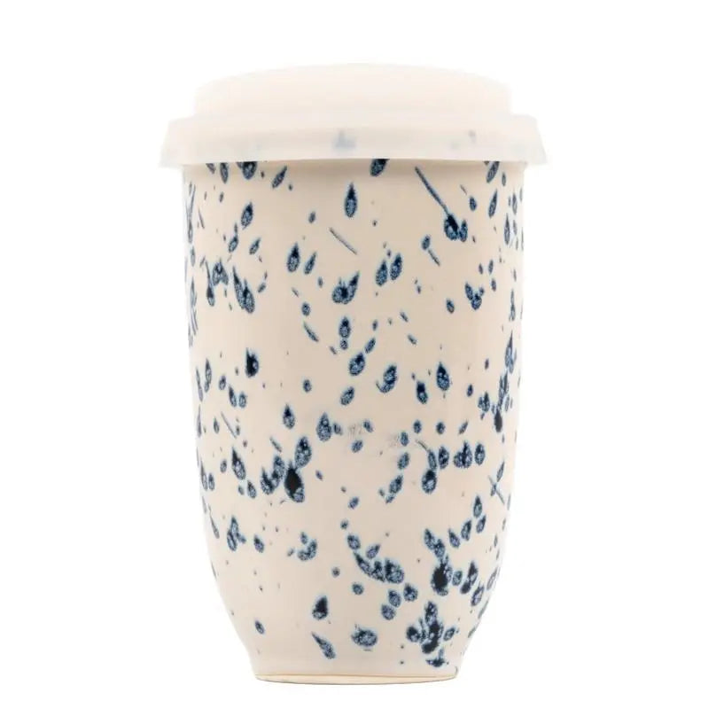 Orchid 12 oz Ceramic Travel Mug