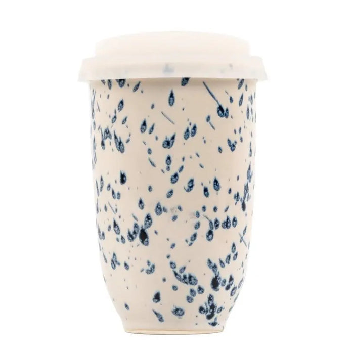 Orchid 12 oz Ceramic Travel Mug