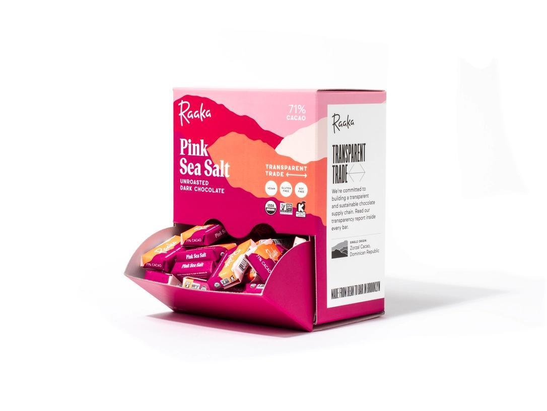 Raaka 71% Pink Sea Salt Mini Bar